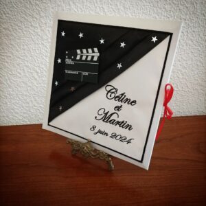 Livre d’or de mariage – Thème cinéma